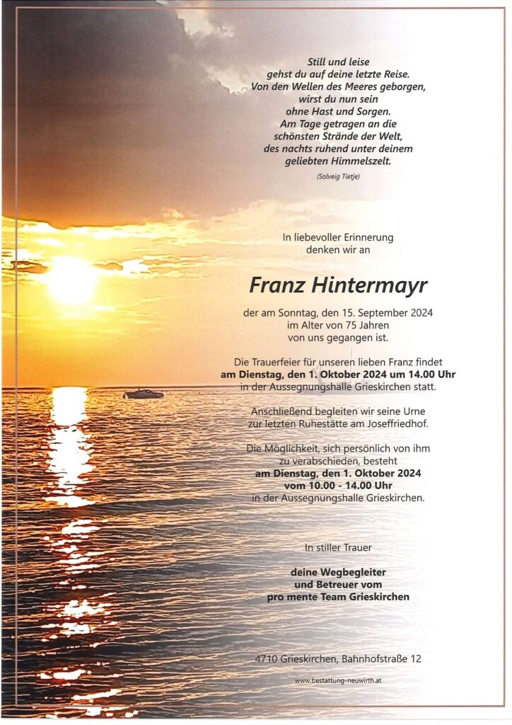 Franz Hintermayr