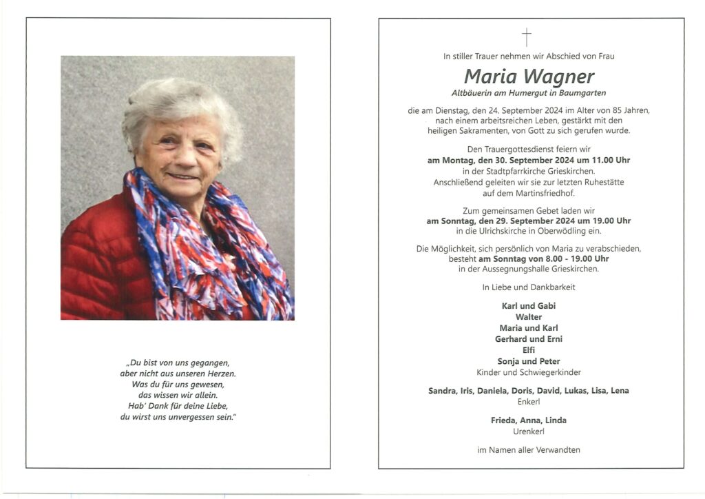 Maria Wagner