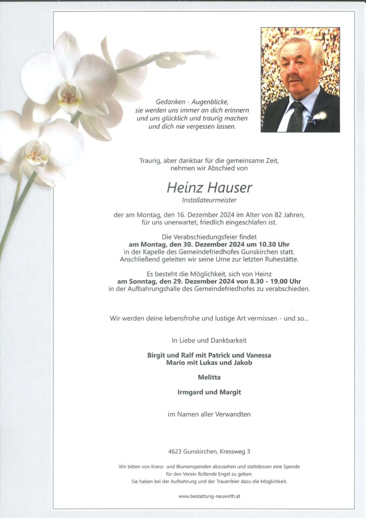 Heinz Hauser