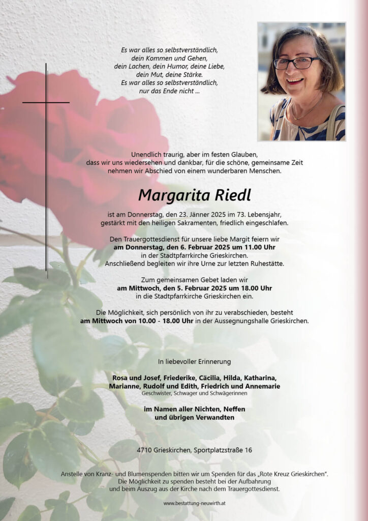 Margarita Riedl