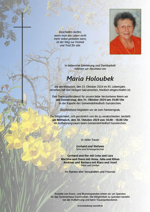 Maria Holoubek