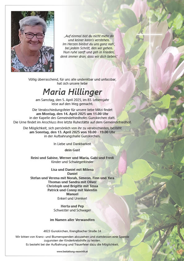 Maria Hillinger