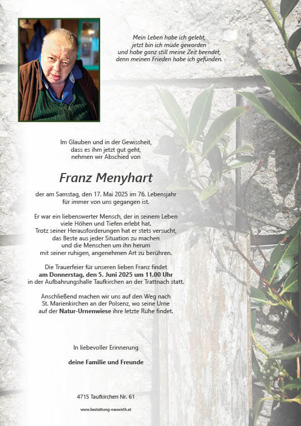 Franz Menyhart
