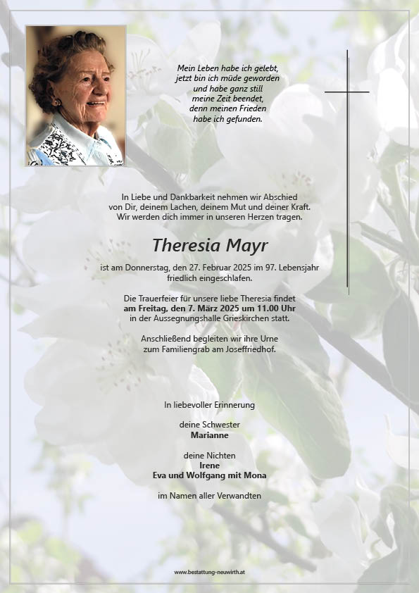 Theresia Mayr